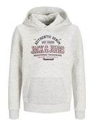 JACK&JONES JUNIOR 12258823WHITE MELANGE