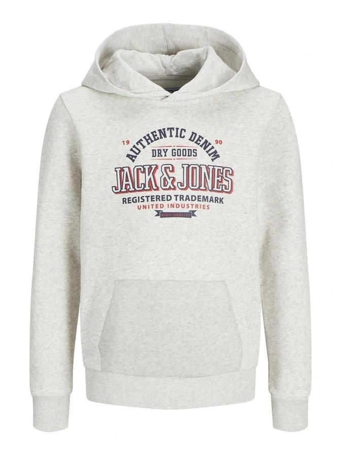 JACK&JONES JUNIOR 12258823WHITE MELANGE